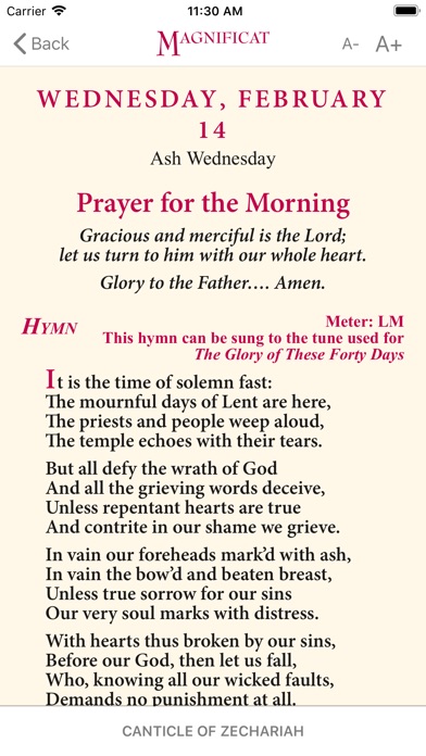 Magnificat Lent Companion 2018 screenshot 2