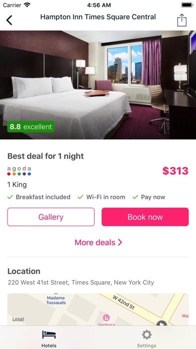 JuicyHotels: Cheap hotel deals screenshot 2