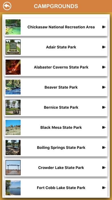 Oklahoma National Parks screenshot 3