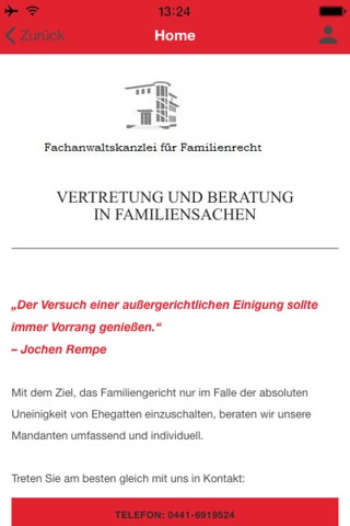 Fachanwaltskanzlei J.Rempe screenshot 2