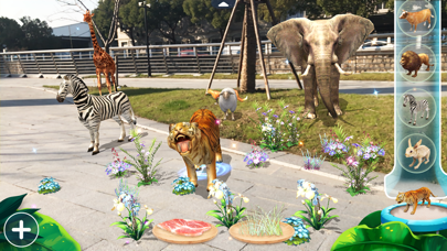 AR Land Zoo - Build & Feed screenshot 2