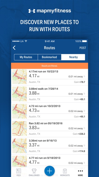 Map My Fitness - GPS Workout Trainer & Tracker screenshot-3