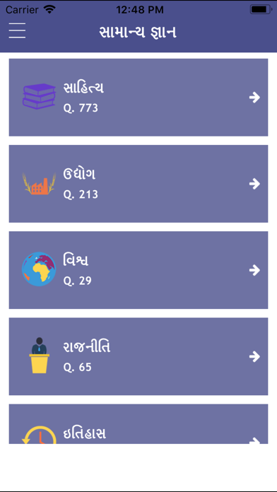 Gujarati General Knowledge GK screenshot 3