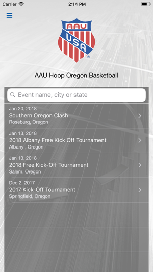 AAU Hoop Oregon