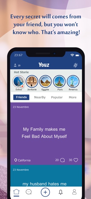 Youz - Secret Social Network