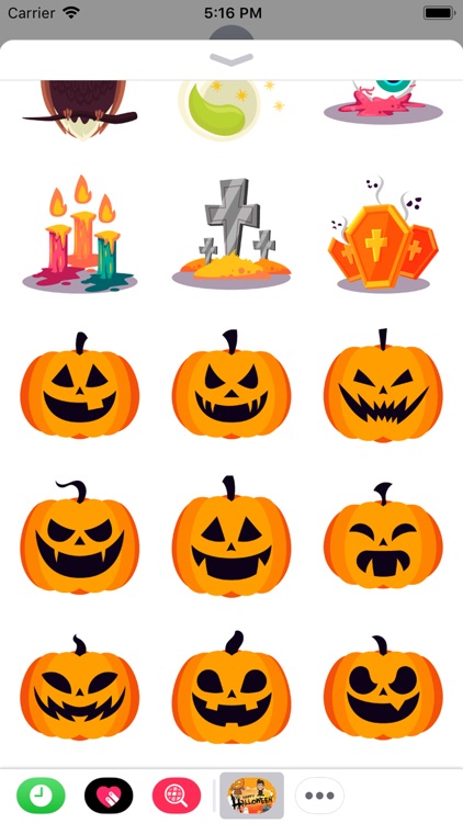 Halloween Objects Sticker screenshot-3