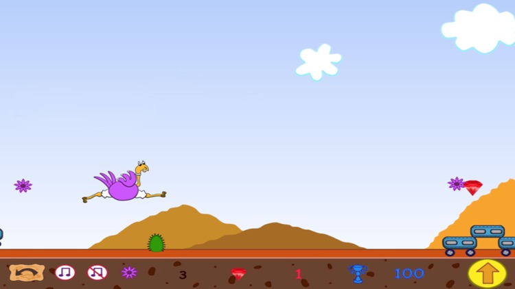 Ostrich game runner