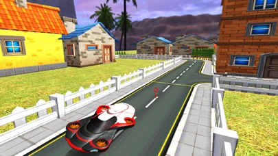 Thunder space car 3D screenshot 2