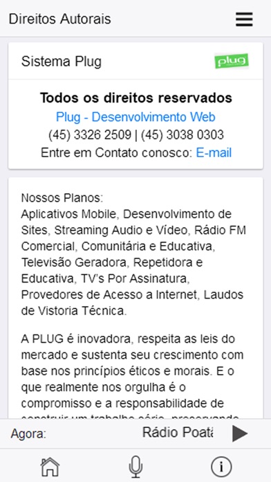 Rádio Poatã screenshot 3
