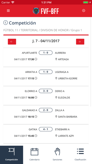 Federación Vizcaína de Fútbol(圖4)-速報App