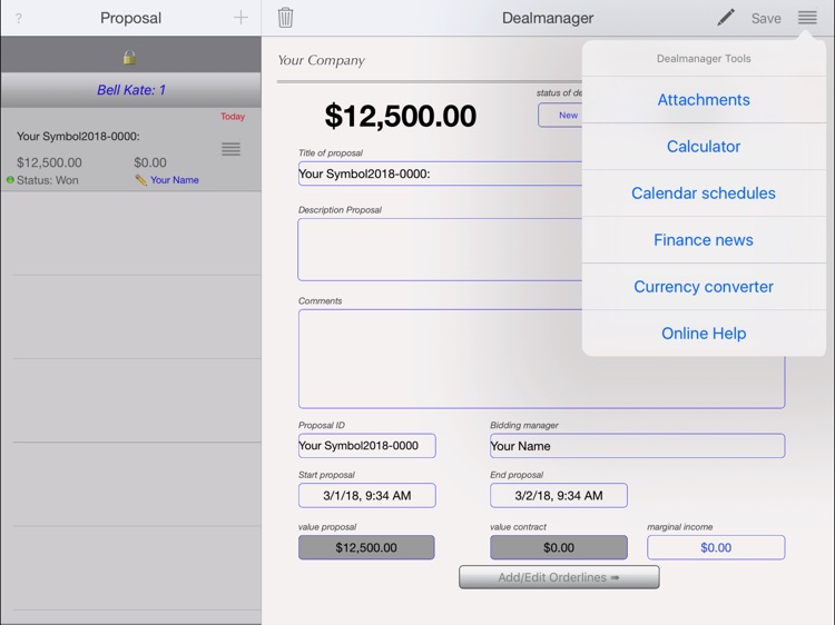 CRM Business Deals screenshot-3