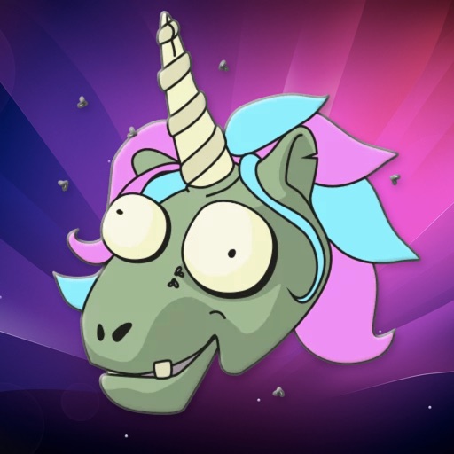 Unicorn Zombie! Stickers