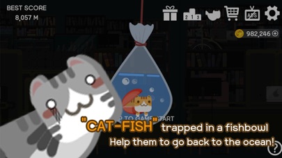 Fly! CAT FISH! screenshot 1