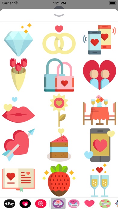 Love Is In The Air Stickers screenshot 4