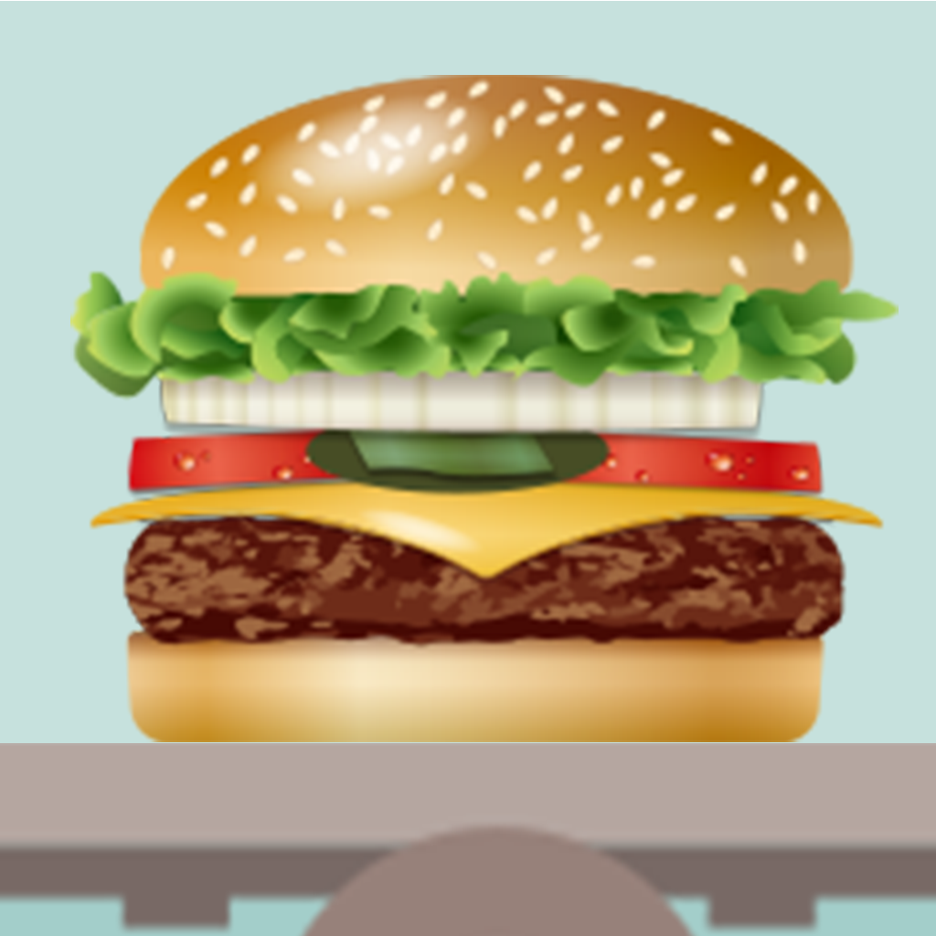 Гамбургер в разрезе
