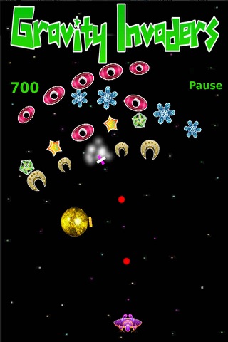 Gravity Invaders in space screenshot 2