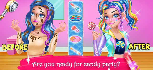 Rainbow Unicorn Candy Makeup(圖4)-速報App