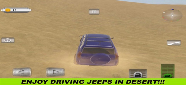 SUV Hilux Desert Driving