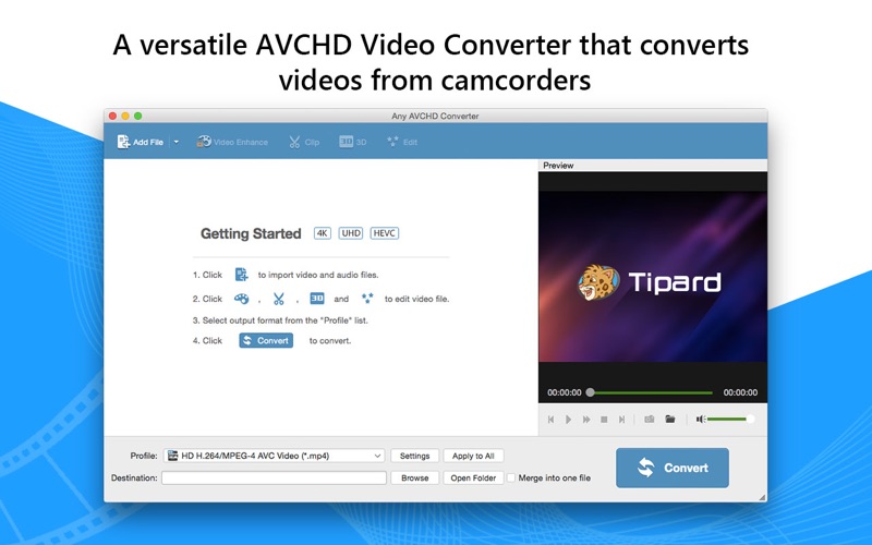 Any AVCHD Converter-MP4/AVI
