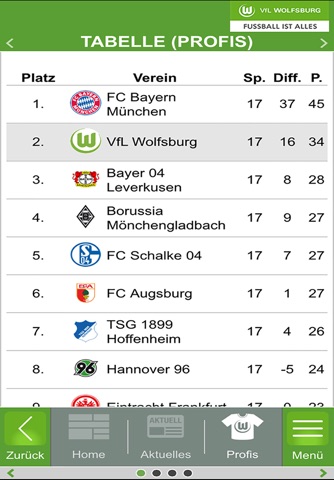 VfL Wolfsburg screenshot 4