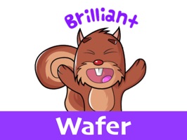 Enjoy these 28 GORGEOUS LOOKING cartoon SQUIRREL STICKERS, coming straight from the app Wafer Messenger, the new global messaging phenomenon