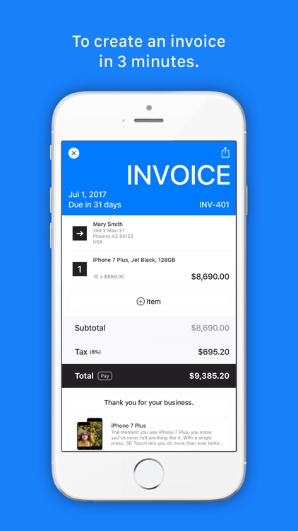 Tiny Invoice - Invoice & Estimate