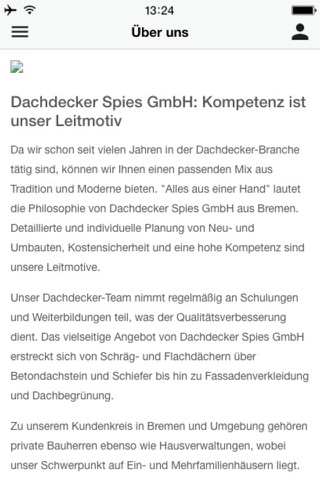 Dachdecker Spies GmbH screenshot 2