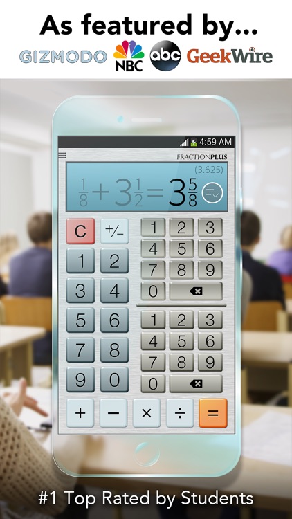 Fraction Calculator Plus - Get it right every time