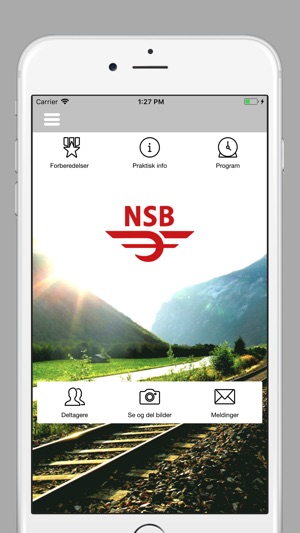 Interne eventer NSB(圖1)-速報App