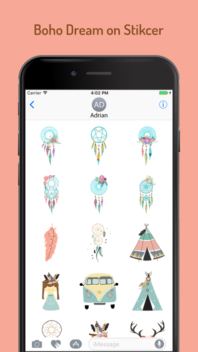 How to cancel & delete Boho Dream Sticker Pack from iphone & ipad 1