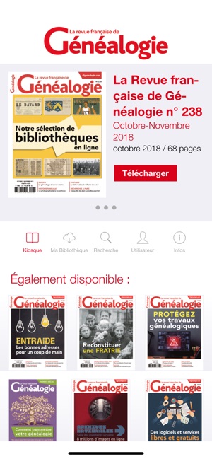 Revue Française de Généalogie(圖1)-速報App