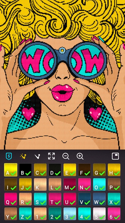 Cross-Stitch : Color by Number