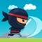 Endless running with the little ninja using 3 buttons including jump, sliding, attack~