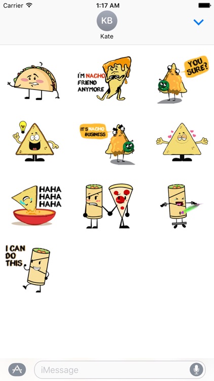 Taco Emoji TacoMoji Sticker