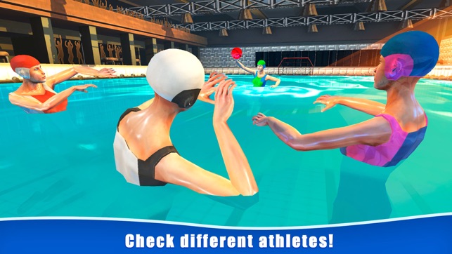 Water Polo Swimming Sports 3D(圖3)-速報App