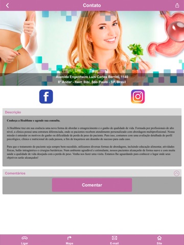 Healthme Saúde e bem-estar screenshot 2