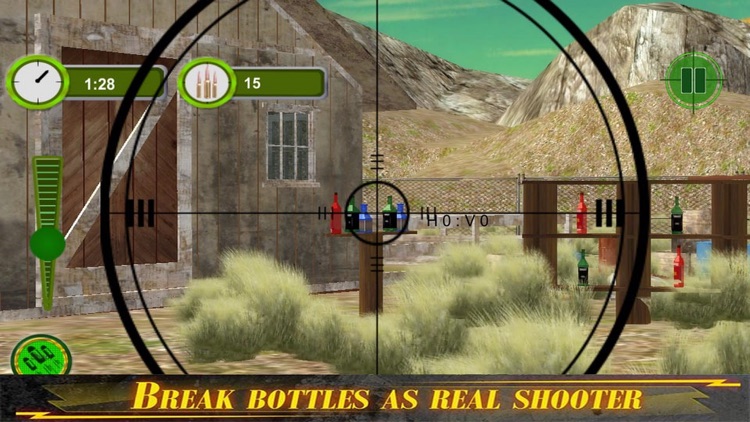 Sniper Bottles Game 3D