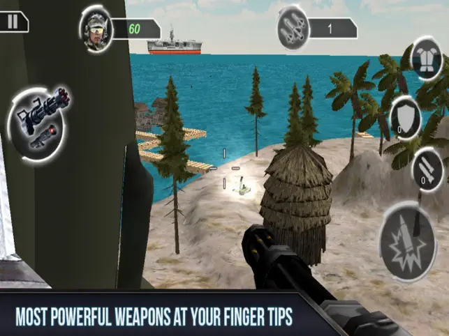 Biggun Shoot Ilands, game for IOS