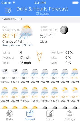 Weather Radar - NOAA & Tracker screenshot 2