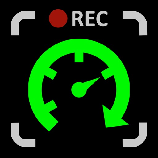 Car Camcorder: HUD Speedometer
