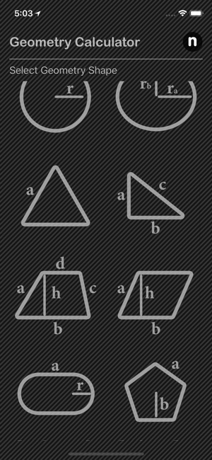 Geometry Calculator Nitrio(圖2)-速報App