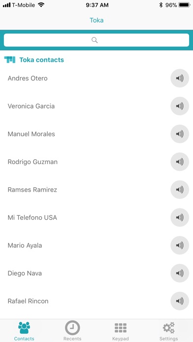TokamovilVoip screenshot 3