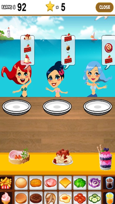 Crazy Mermaid Food Cooking screenshot 3