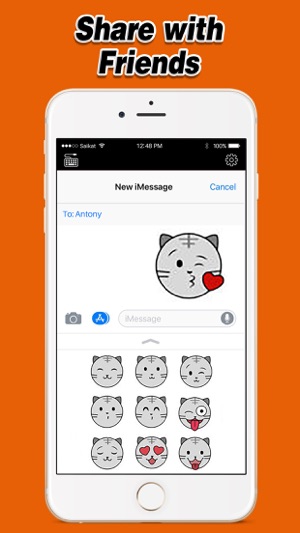 Cat Emoji & Stickers(圖5)-速報App