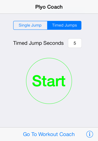 Plyo Coach - Measures Contact Time and Jump Height screenshot 2
