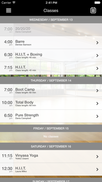 BeFitNYC screenshot 3