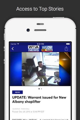 WTVA 9 News screenshot 2