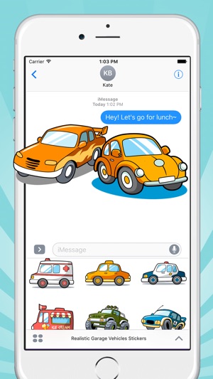 Realistic Garage Vehicles Stickers(圖2)-速報App