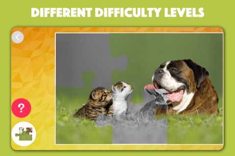 Cats & Dogs Jigsaw Puzzles for kids & toddlers screenshot 3