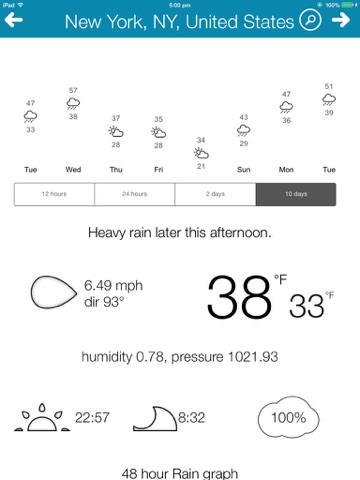 Weather Edge HD screenshot 3